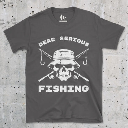 Charcoal, Dead Serious Fishing Tee – fish-room