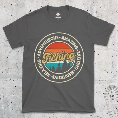 Charcoal, Adventurous Fishing Tee – fish-room