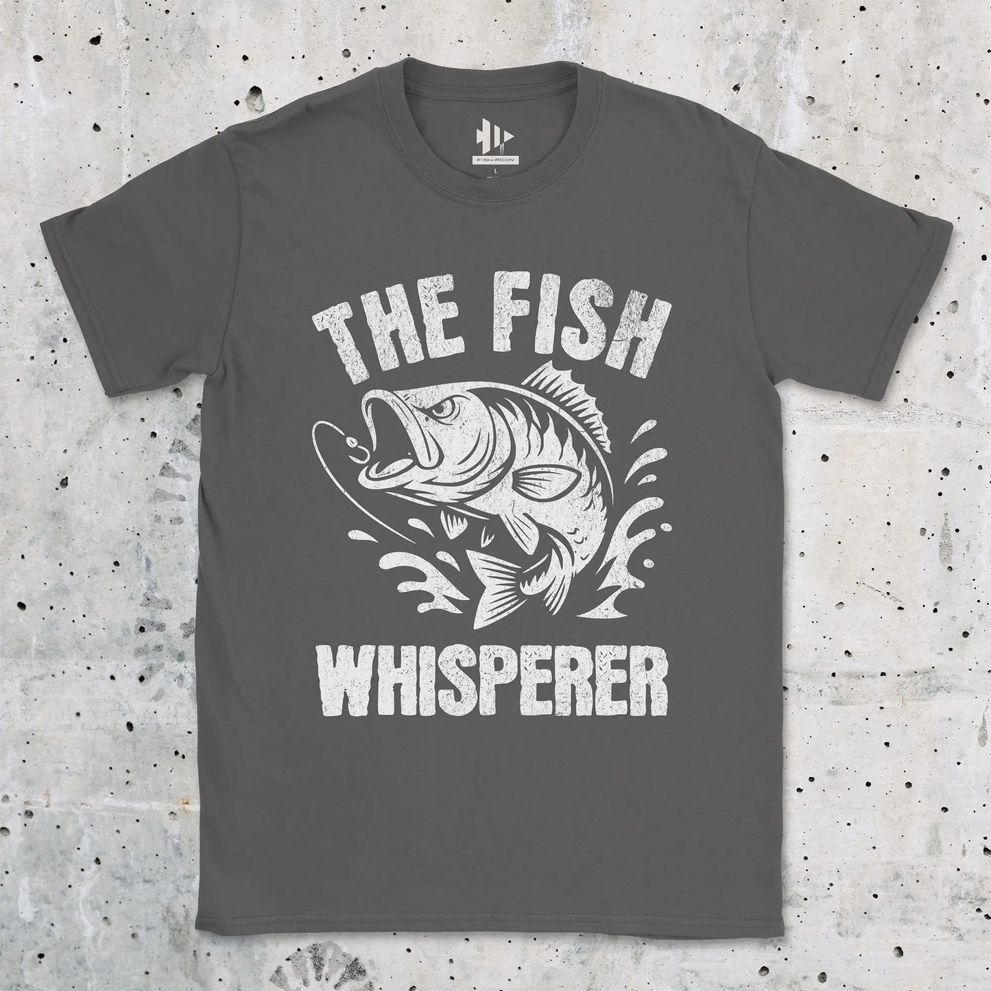 The Fish Whisperer Tee Charcoal T-Shirt