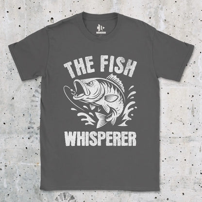 The Fish Whisperer Tee Charcoal T-Shirt