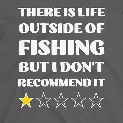 Charcoal, There is life outside of fishing, but I don't recommend it Tee – fish-room