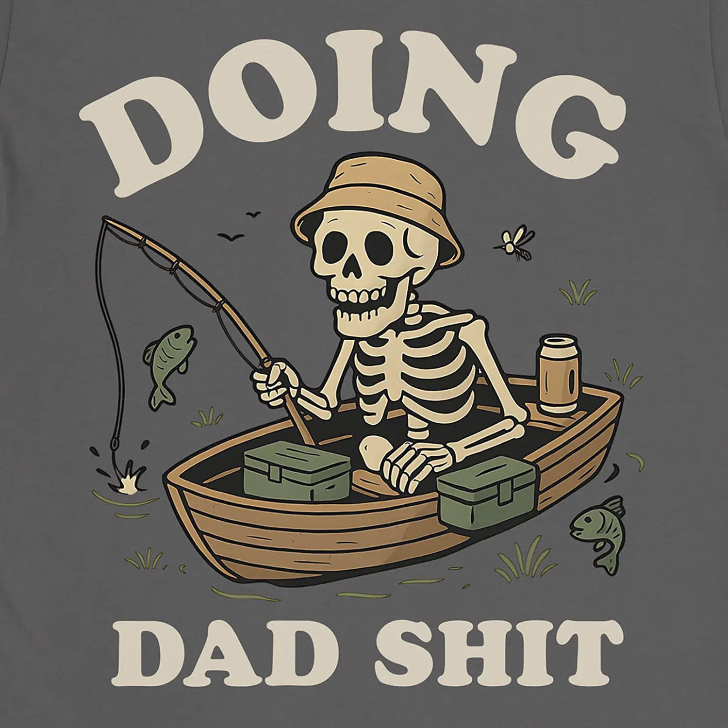 Charcoal, Doing Dad Shit Tee – fish-room