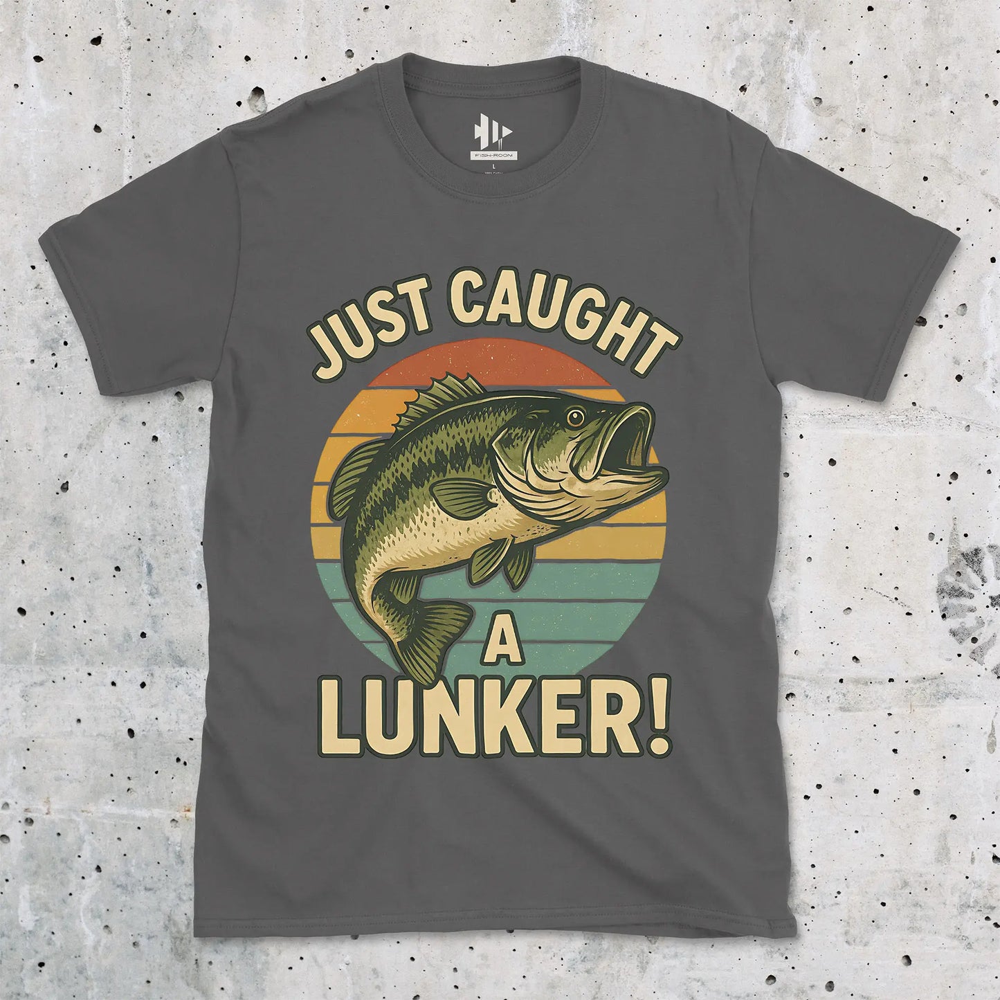Charcoal, Just Caught a Lunker! Tee – fish-room