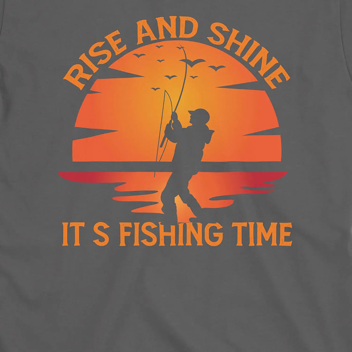 Charcoal, Rise and Shine Tee – fish-room