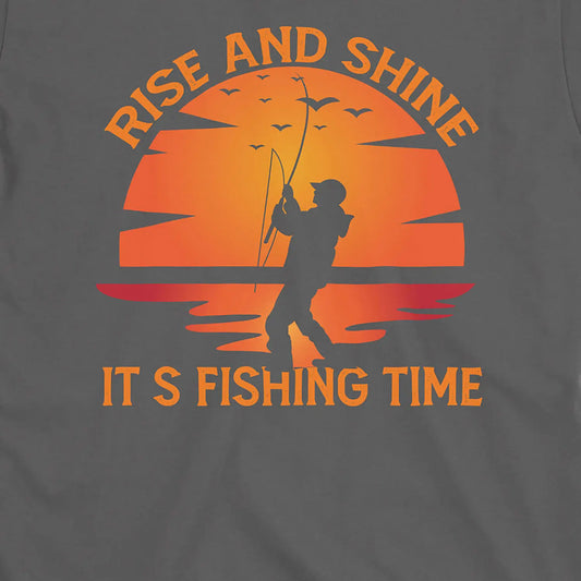Charcoal, Rise and Shine Tee – fish-room