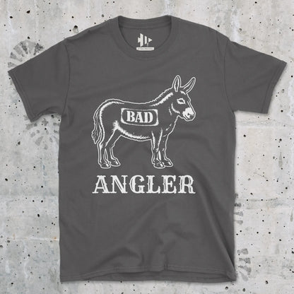 Charcoal, Bad Ass Angler Tee – fish-room
