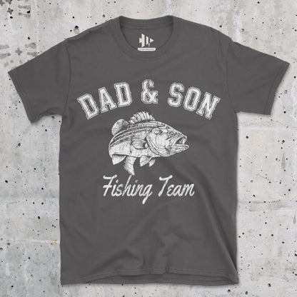 Charcoal, Dad and Son Fishing Team Tee – fish-room