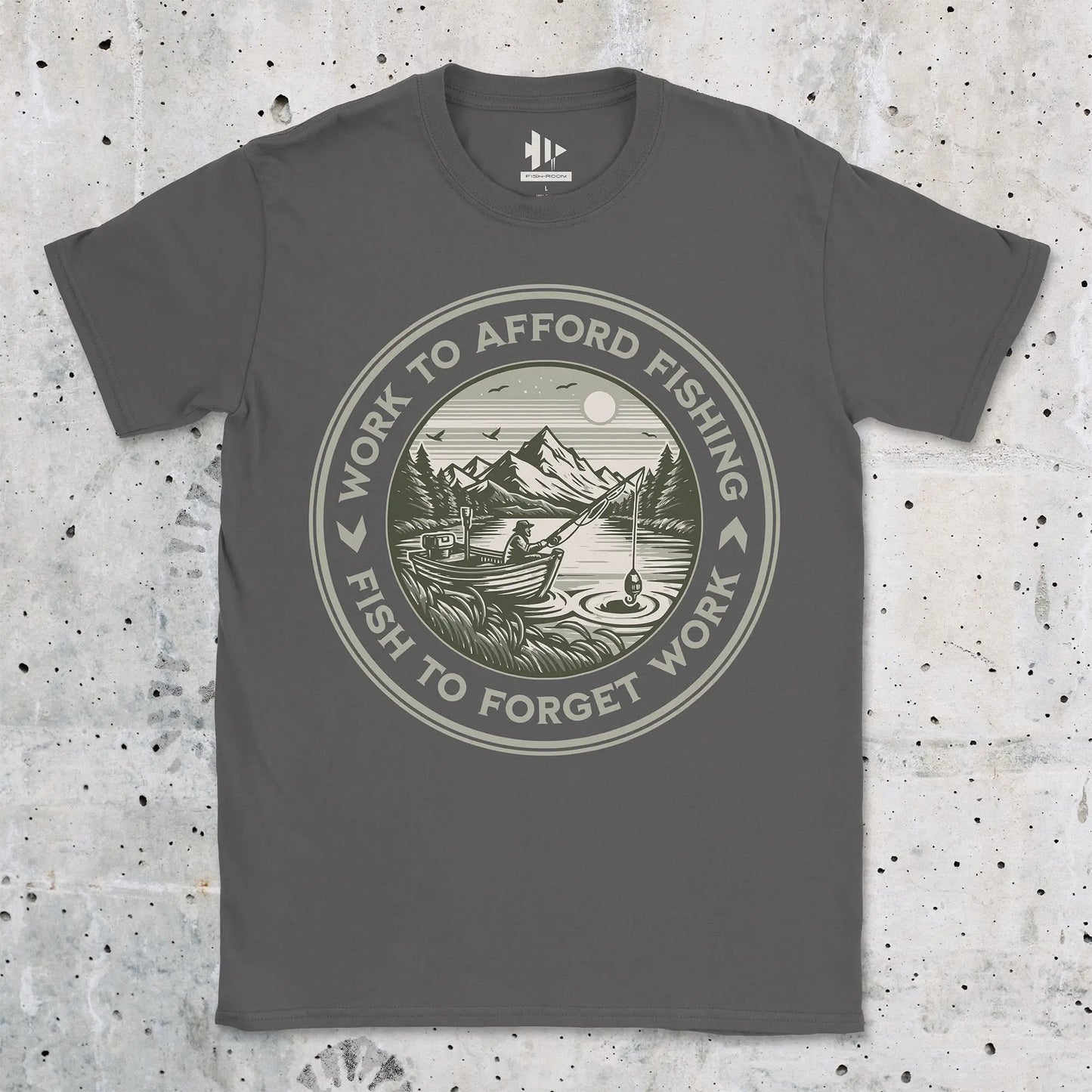 Charcoal, Circle of Life Tee – fish-room