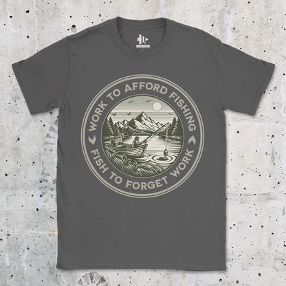 Charcoal, Circle of Life Tee – fish-room