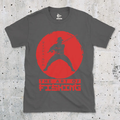 Charcoal, The Art Of Fishing Tee – fish-room