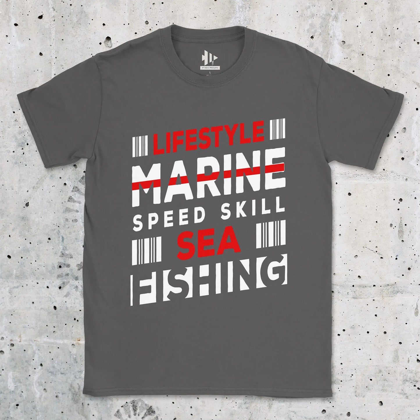 Charcoal, Marine Speed Skill Tee – fish-room