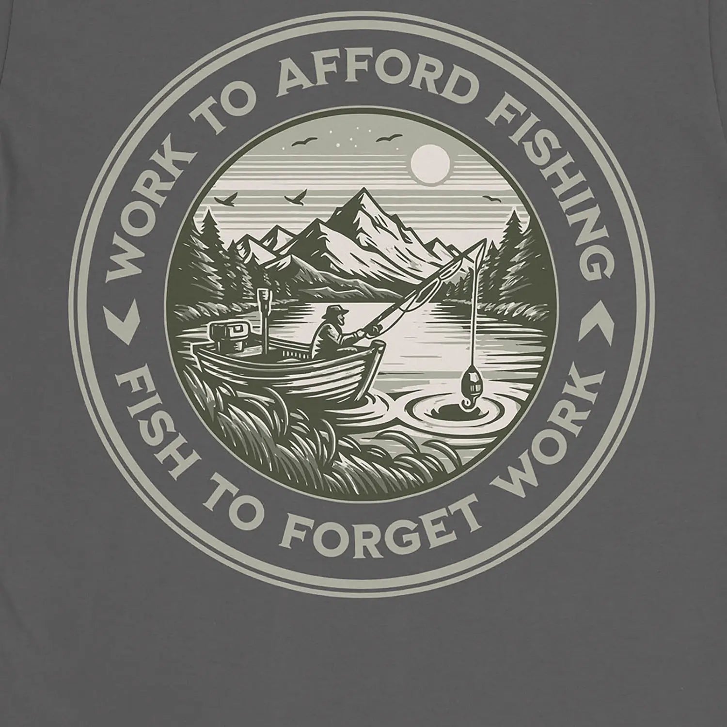 Charcoal, Circle of Life Tee – fish-room