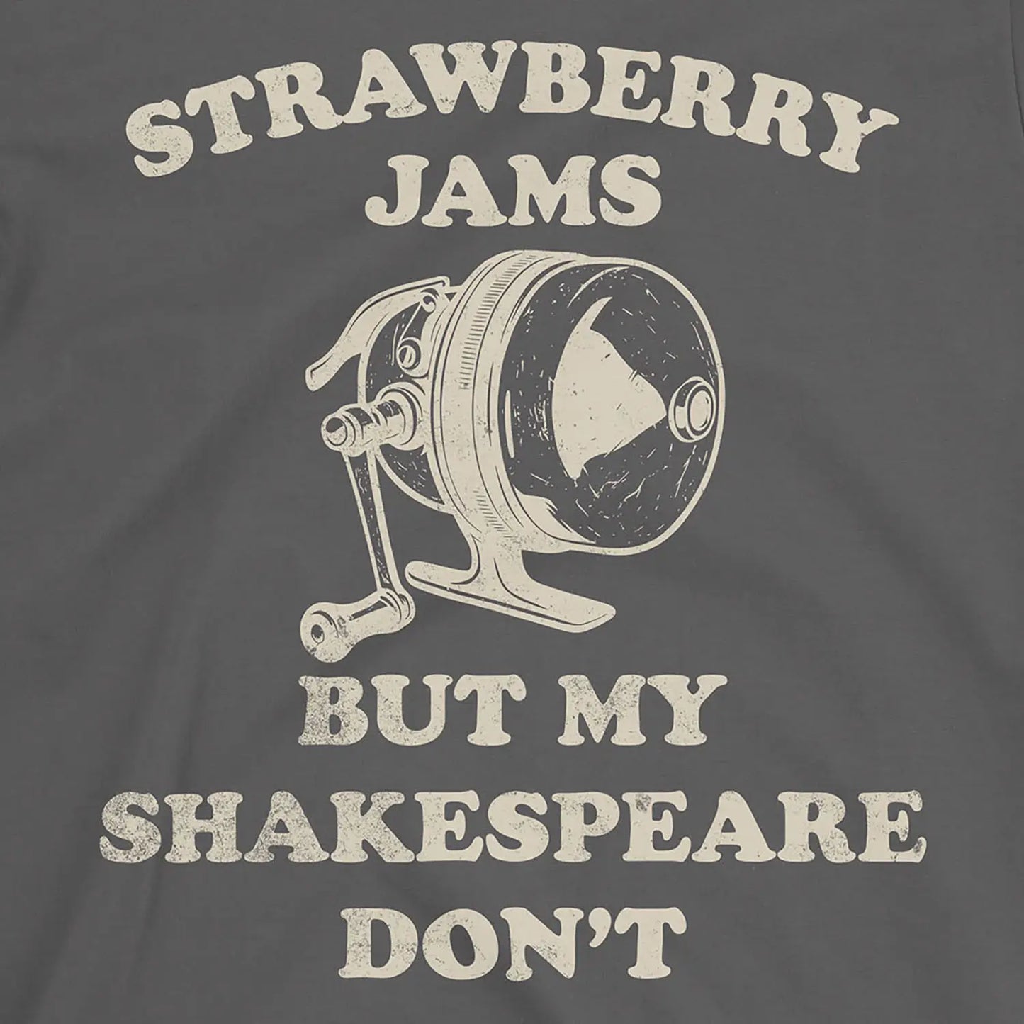 Charcoal, Strawberry Jams – But My Shakespeare Don’t Tee – fish-room