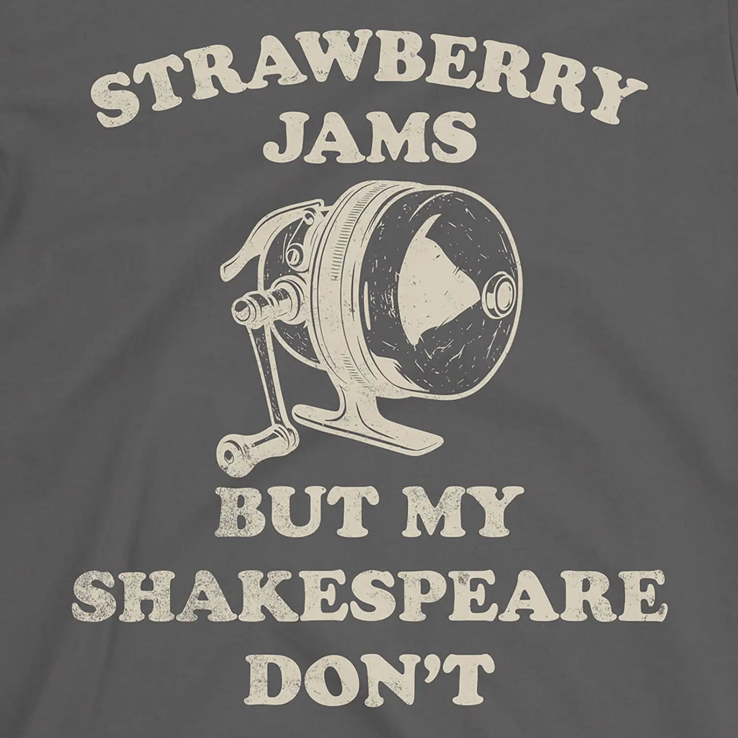 Charcoal, Strawberry Jams – But My Shakespeare Don’t Tee – fish-room