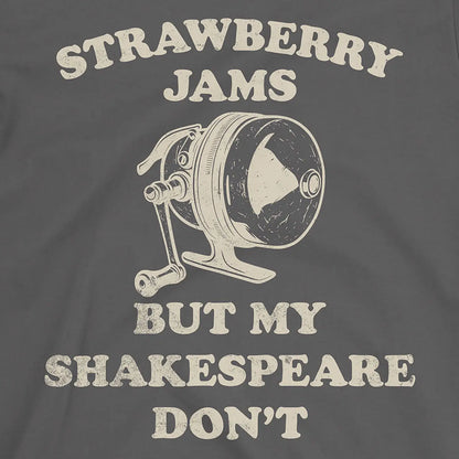 Charcoal, Strawberry Jams – But My Shakespeare Don’t Tee – fish-room