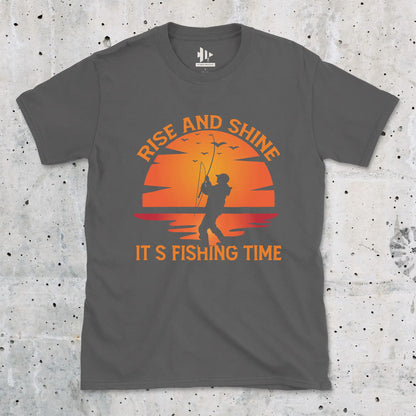 Charcoal, Rise and Shine Tee – fish-room