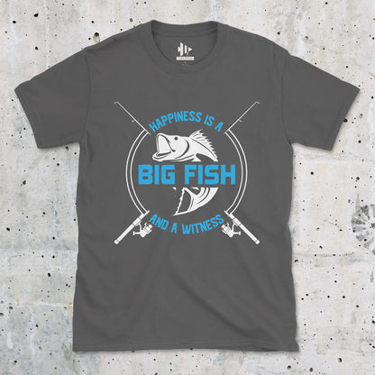 Charcoal, Big Fish Happiness Tee – fish-room