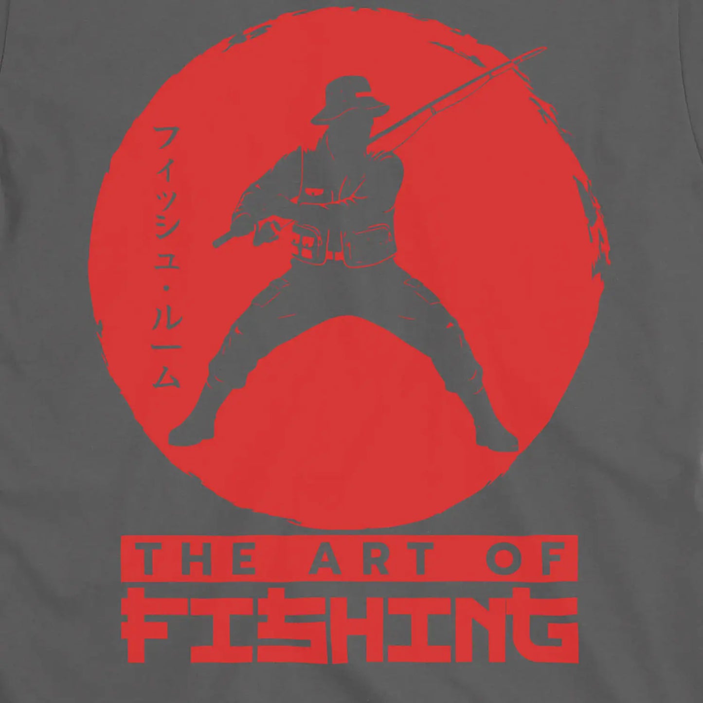 Charcoal, The Art Of Fishing Tee – fish-room