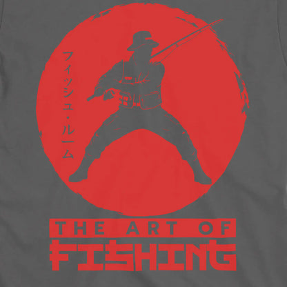 Charcoal, The Art Of Fishing Tee – fish-room