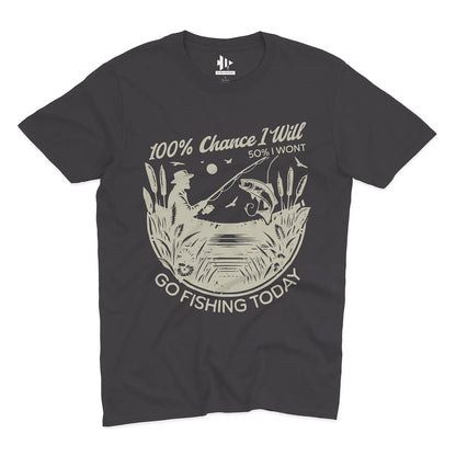 100% Fishing Day Tee