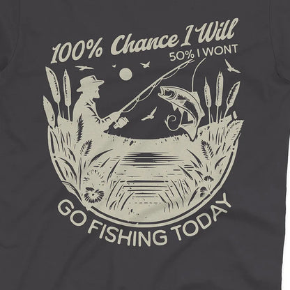 100% Fishing Day Tee