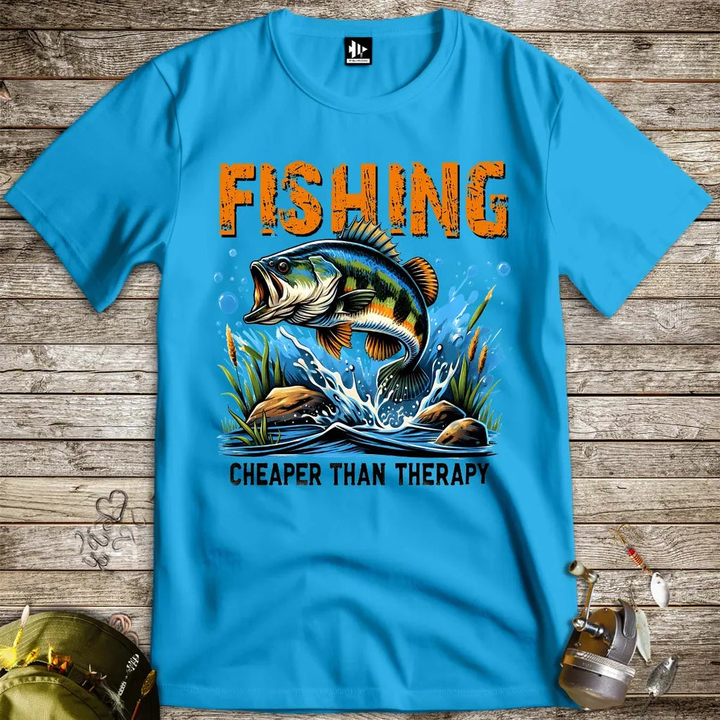 Cheaper Than Therapy Tee - FISH - ROOM LLC