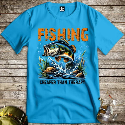 Cheaper Than Therapy Tee - FISH - ROOM LLC