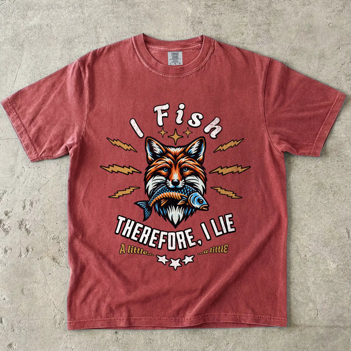 I Fish, Therefore I Lie... A Little T-Shirt
