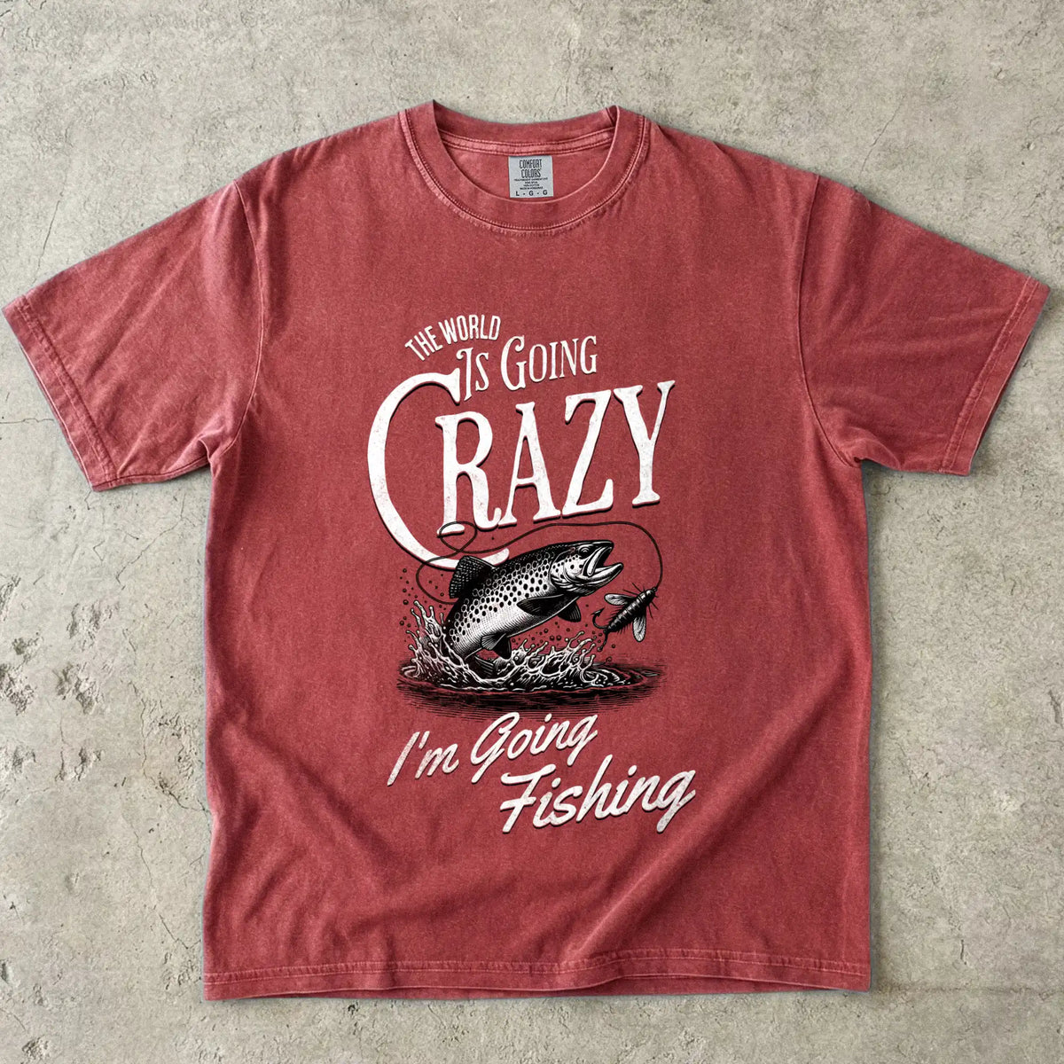 Chili, The World Is Going Crazy Tee – fish-room
