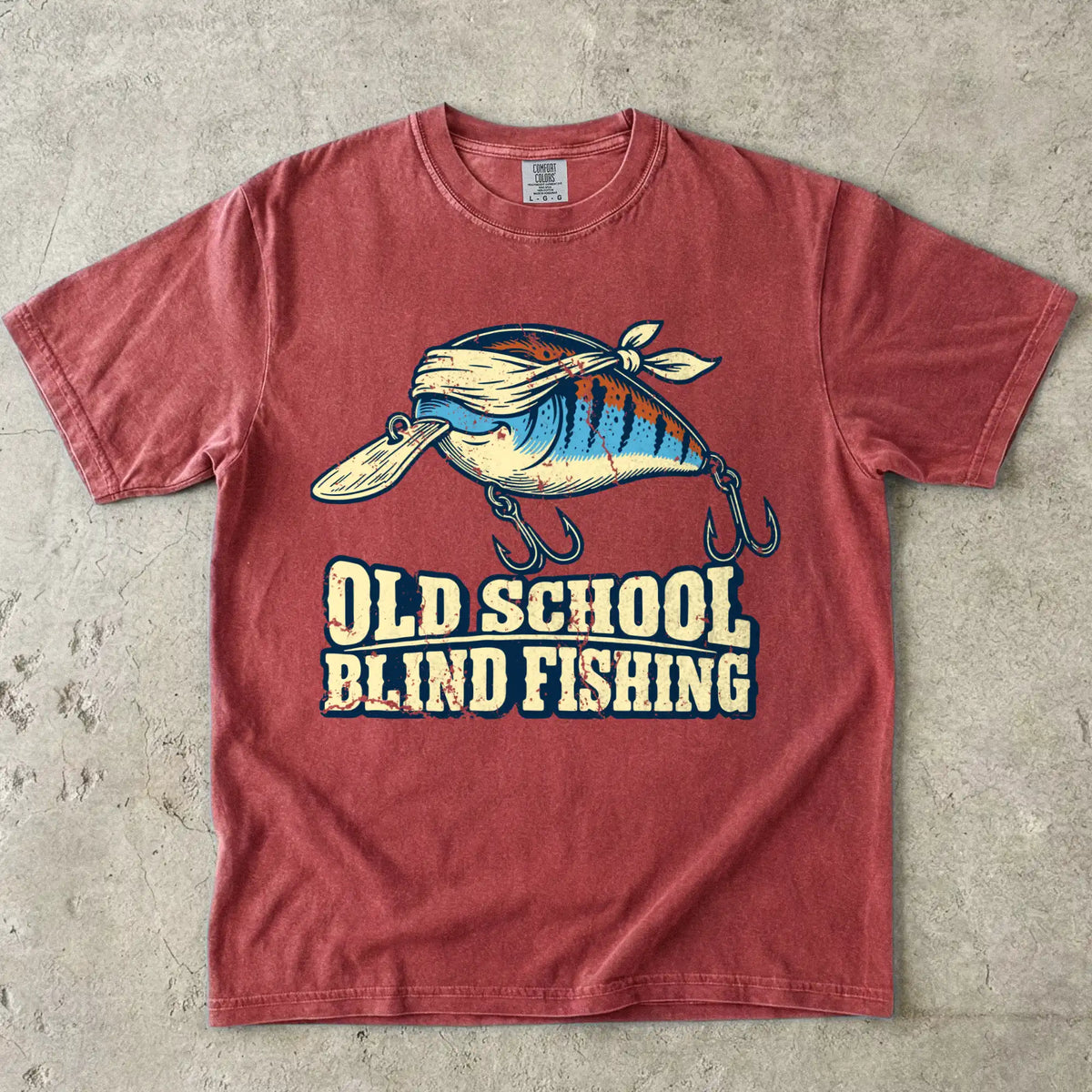 Old School Blind Fishing T-Shirt