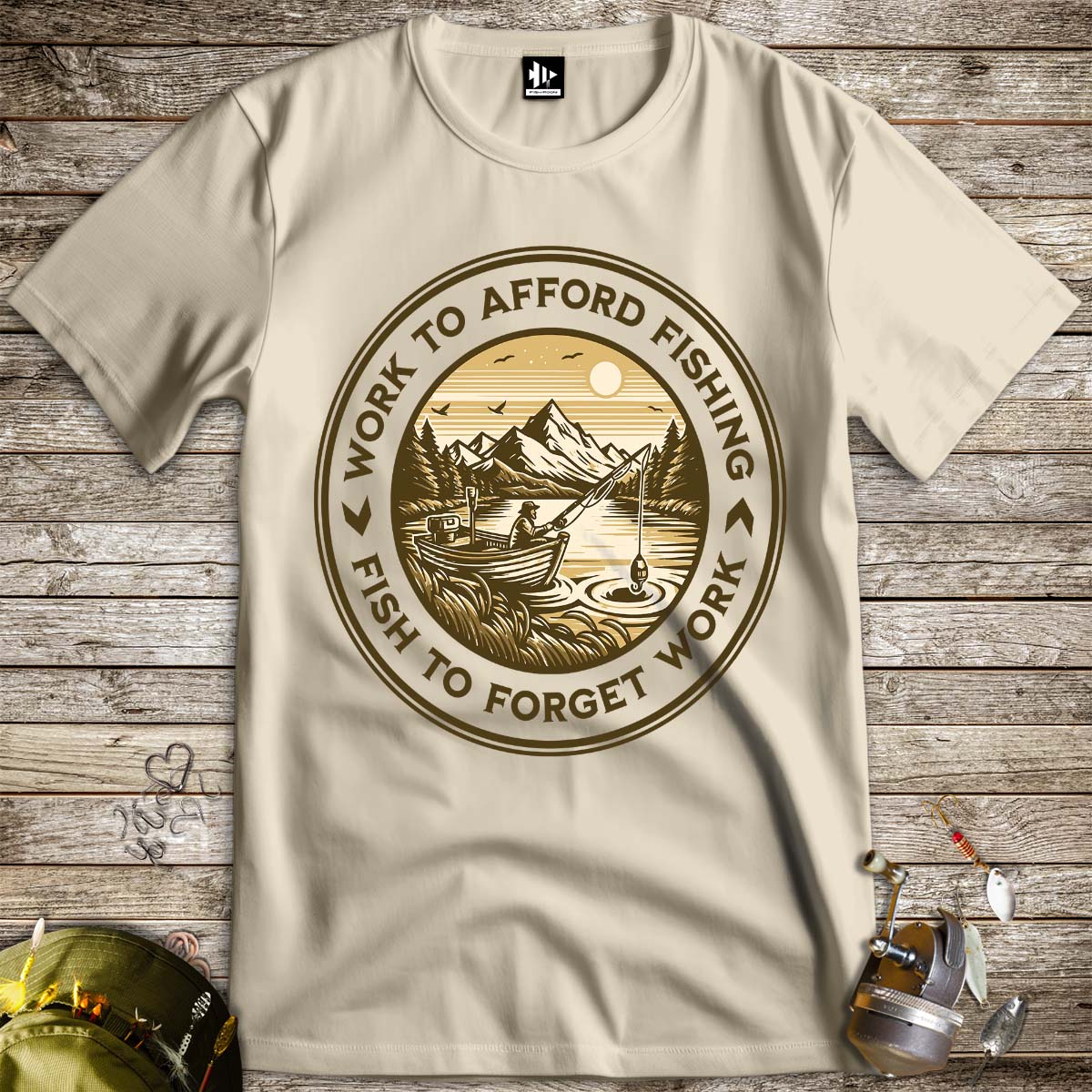 Circle of Life Tee - FISH - ROOM LLC