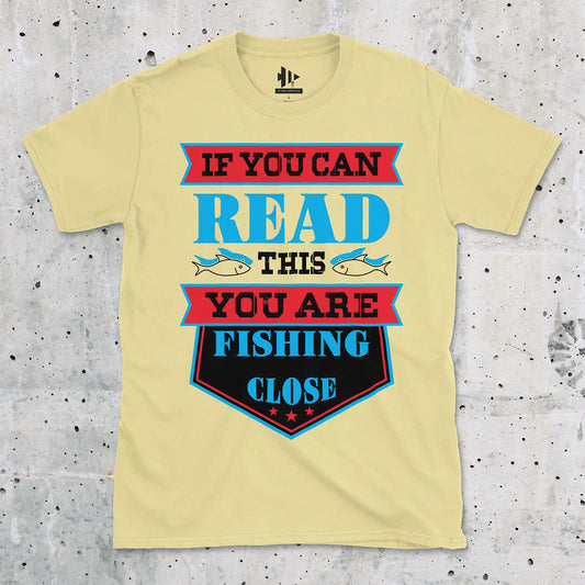 Cornsilk, You're Fishing too Close Tee – fish-room