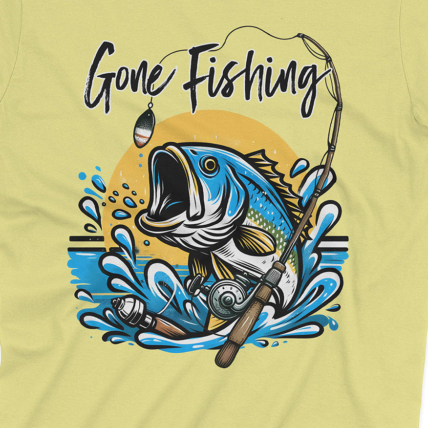 Gone Fishing Tee