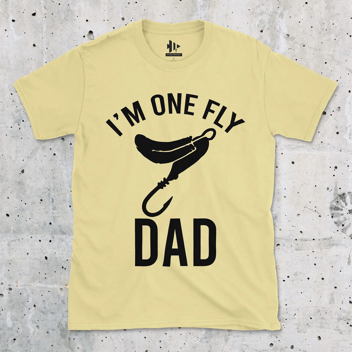 Cornsilk, I'm One Fly Dad Tee – fish-room