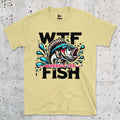 Cornsilk, WTF: Where's the Fish?  Tee – fish-room