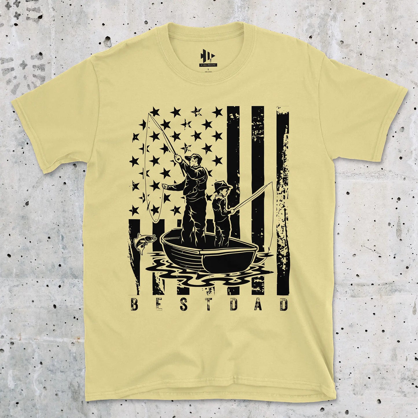 Cornsilk, Best Dad Tee – fish-room