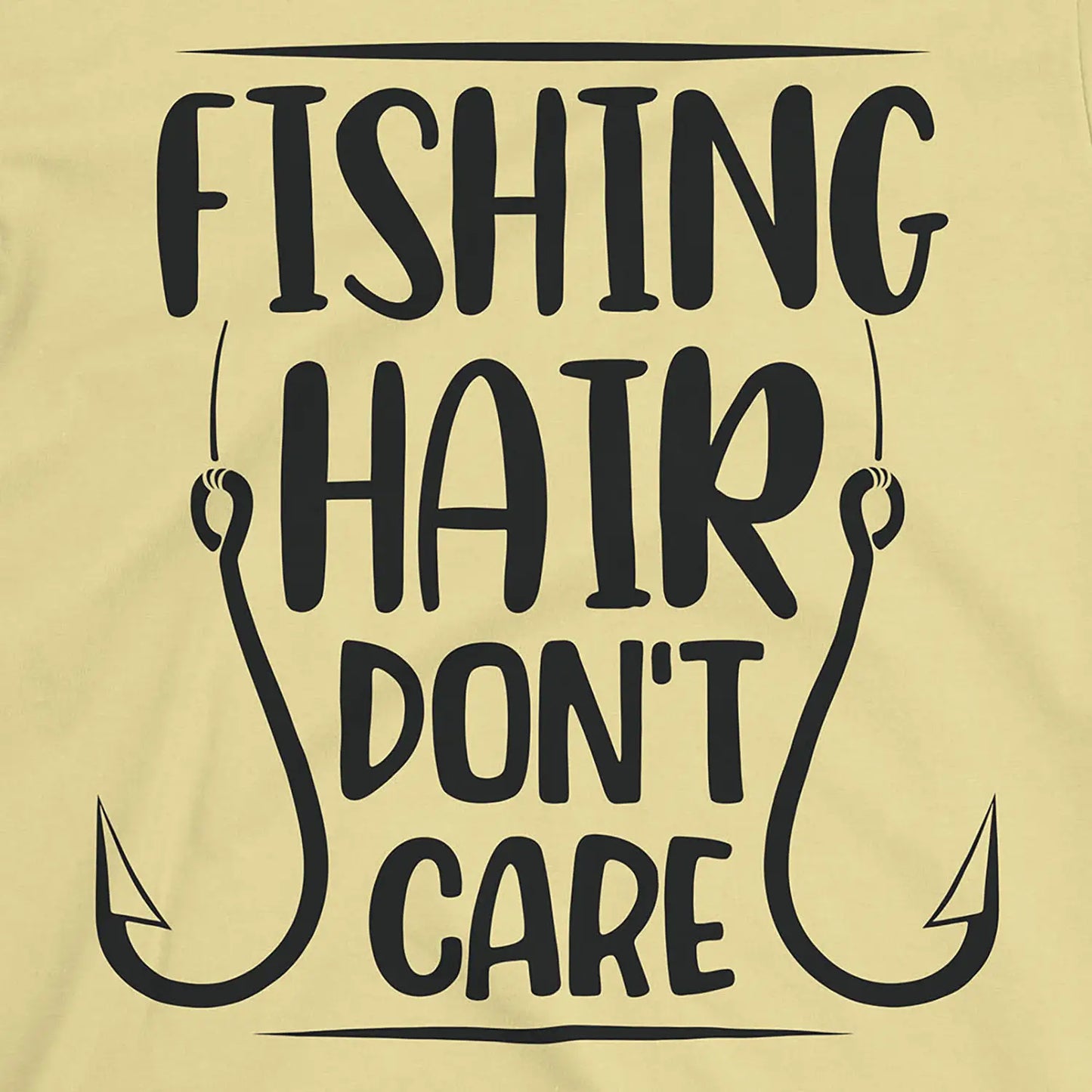 Cornsilk, Fishing Hair Don't Care Tee – fish-room