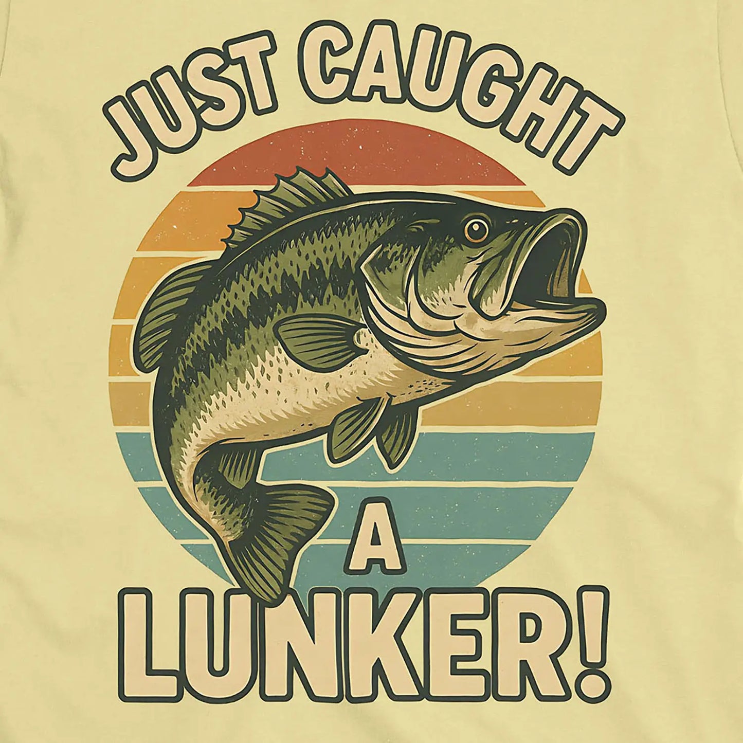 Cornsilk, Just Caught a Lunker! Tee – fish-room