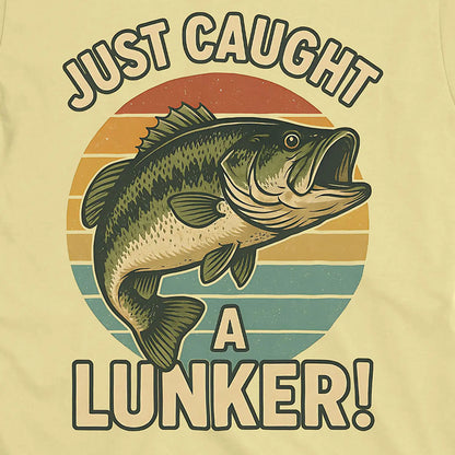 Cornsilk, Just Caught a Lunker! Tee – fish-room
