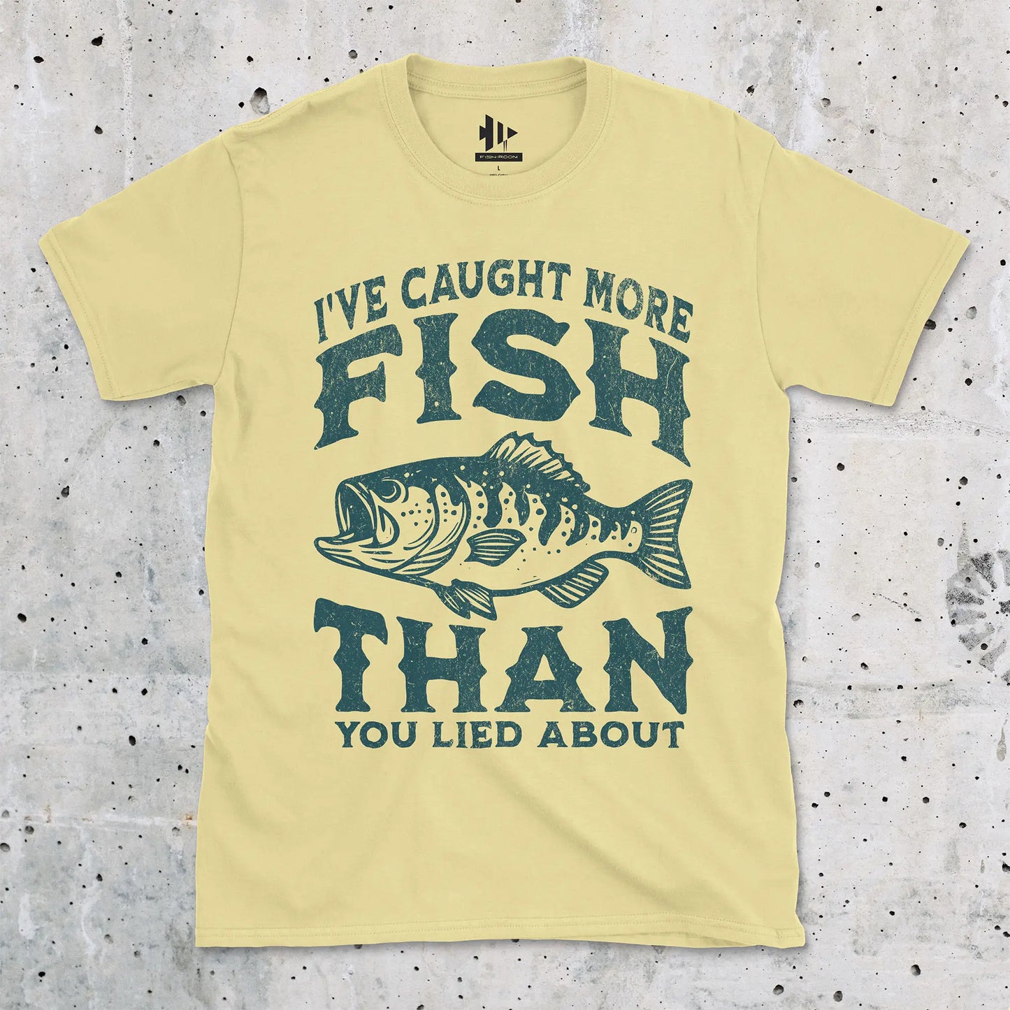 More Fish Than You Lied About Tee Cornsilk T-Shirt