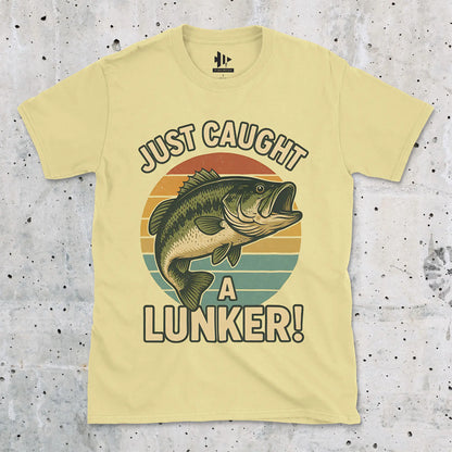 Cornsilk, Just Caught a Lunker! Tee – fish-room