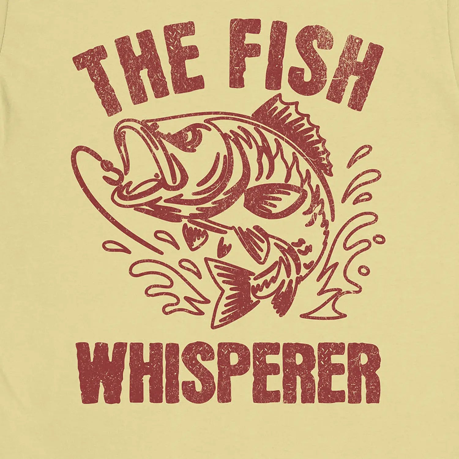 The Fish Whisperer Tee Cornsilk T-Shirt