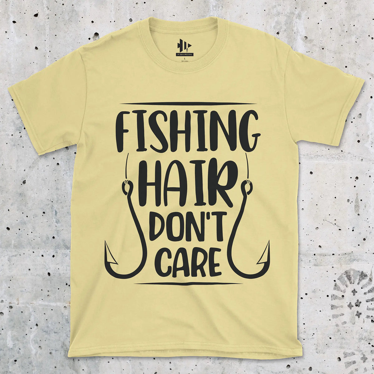 Cornsilk, Fishing Hair Don't Care Tee – fish-room