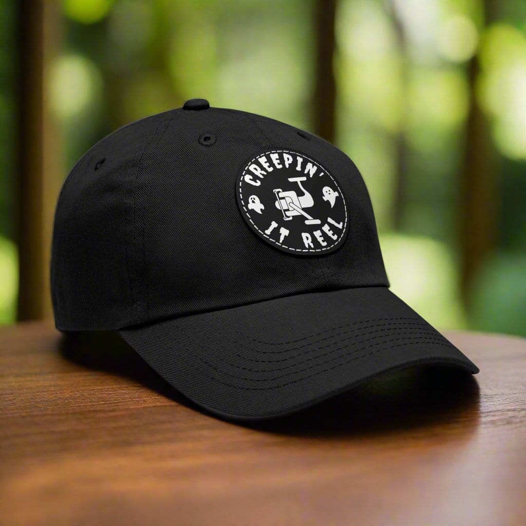 fish-room llc Hats Black / Black patch / Circle / One size Creepin' It Reel Dad Hat