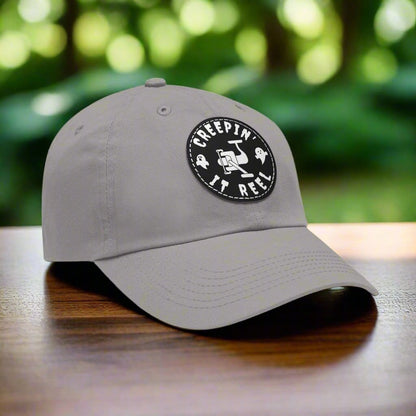 fish-room llc Hats Grey / Black patch / Circle / One size Creepin' It Reel Dad Hat