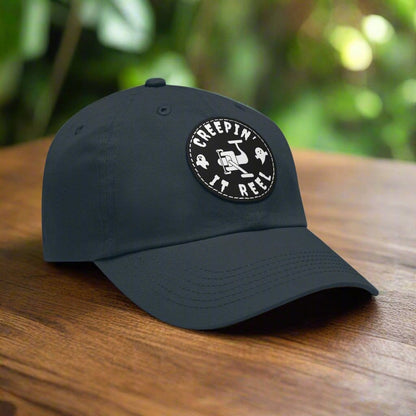 fish-room llc Hats Navy / Black patch / Circle / One size Creepin' It Reel Dad Hat