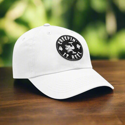 fish-room llc Hats White / Black patch / Circle / One size Creepin' It Reel Dad Hat