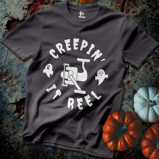 Creepin' It Reel Tee-funny fishing t shirt-FISH-ROOM LLC