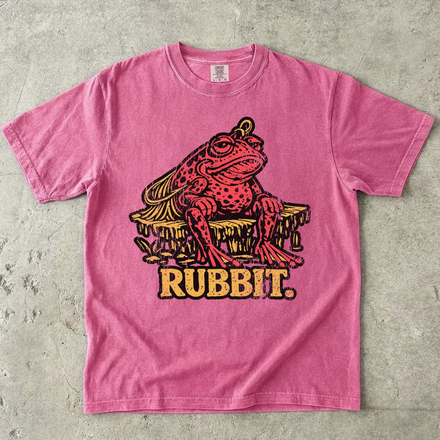Rubbit Frog Lure Fishing Tee