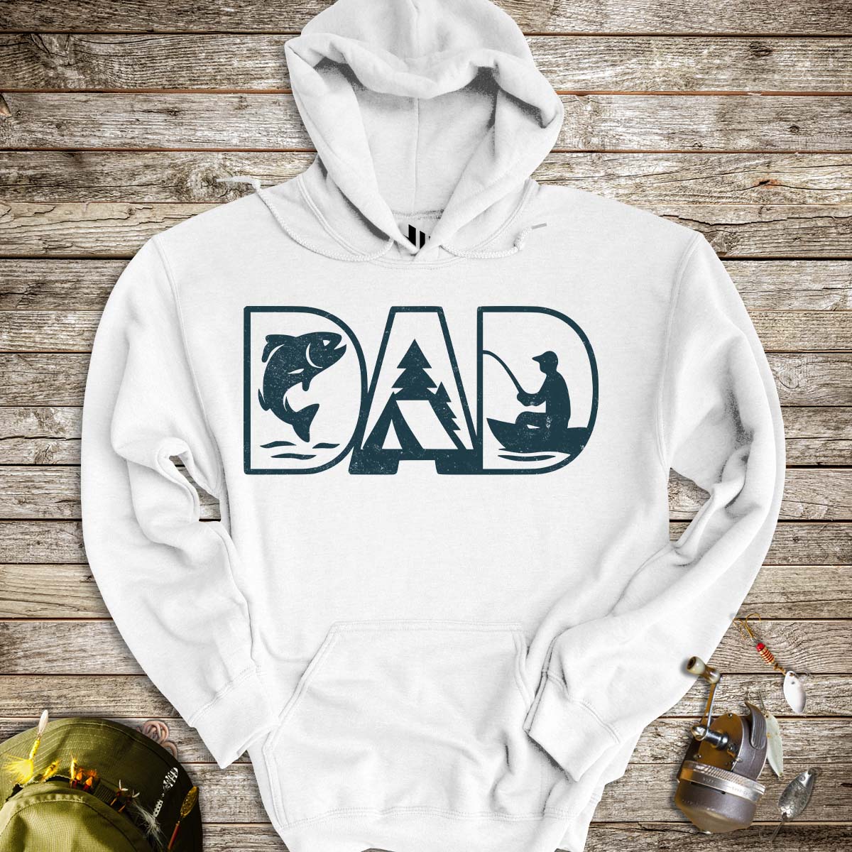Dad Hoodie - FISH - ROOM LLC